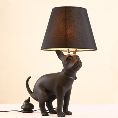 Artistic Dog Table Lamp