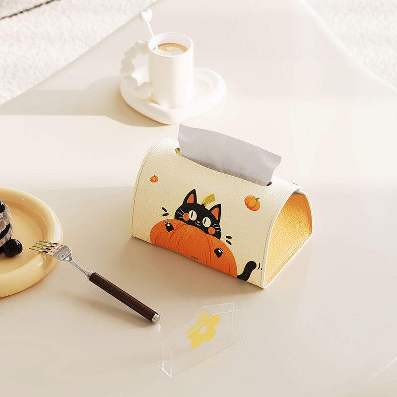 Decorative Dog-Themed Tissue Box Holder Kalsten