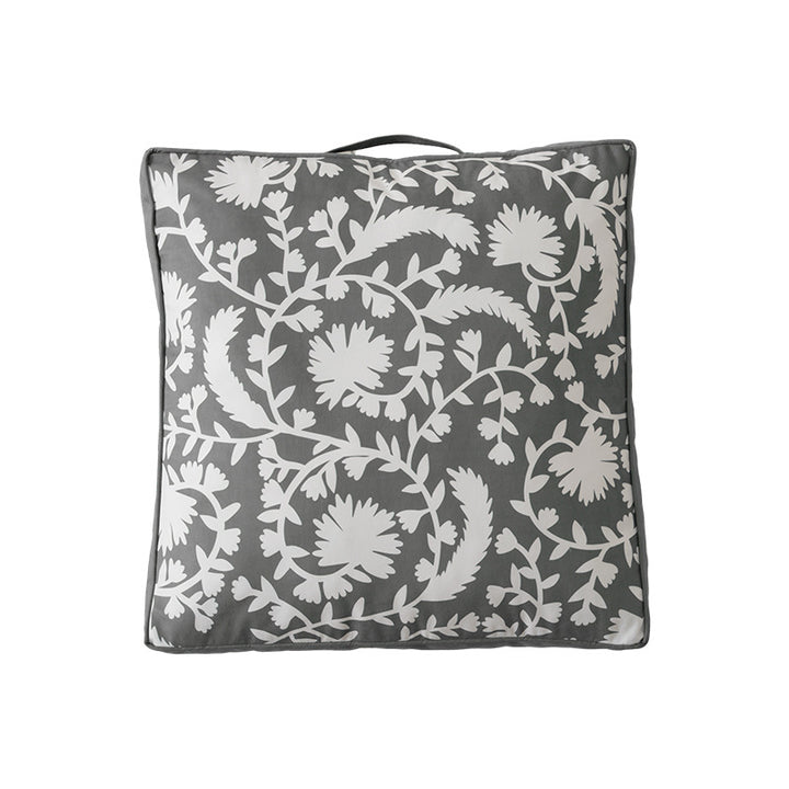 Padded chair cushion with carrying handle and decorative stitching Kalsten
