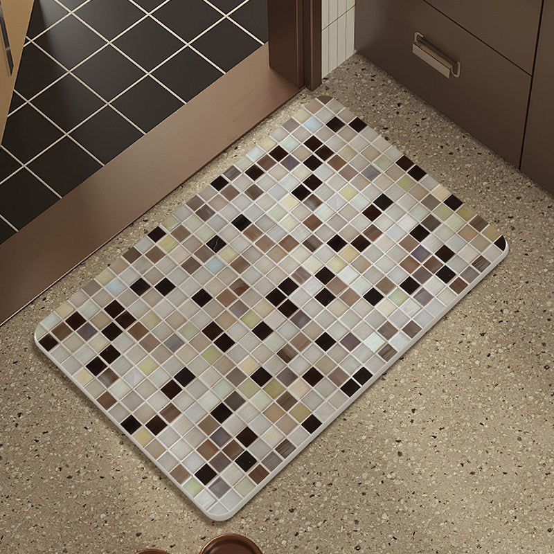 Mosaic Design Bath Mat Kalsten