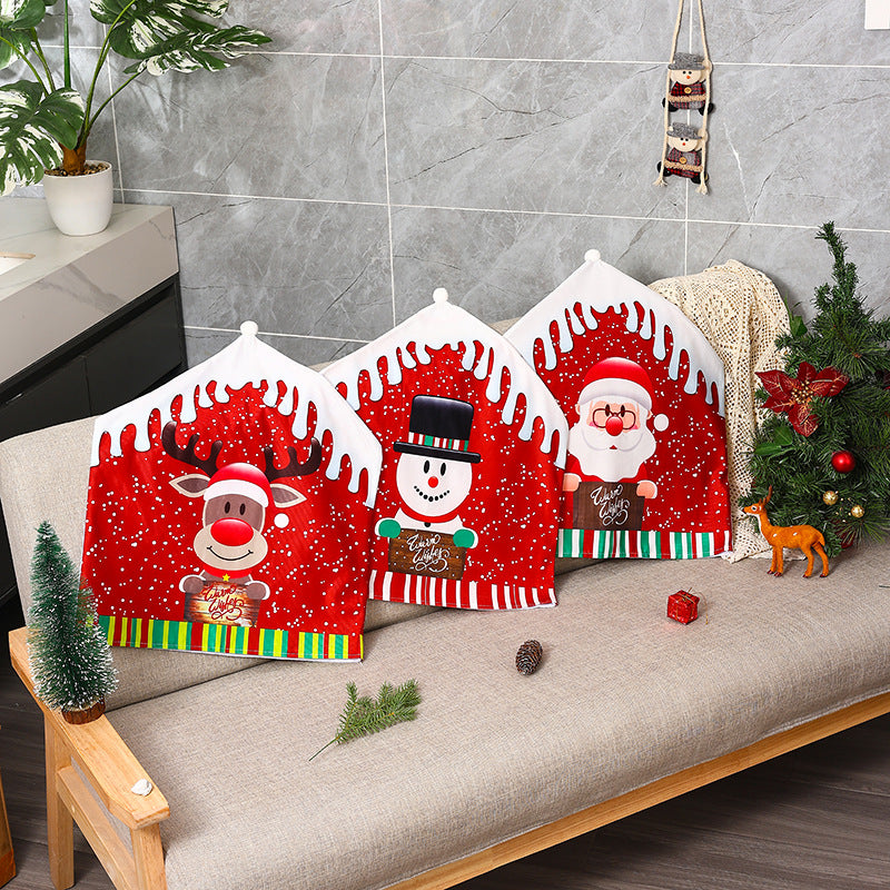 Festive cushion cover with reindeer motif Kalsten