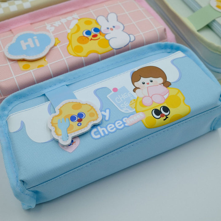 Character-Themed Zippered Pencil Case