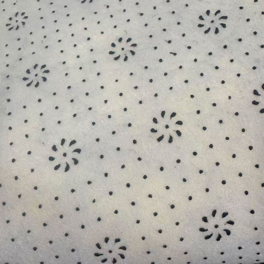 Floral Bunny-Themed Bath Mat Set