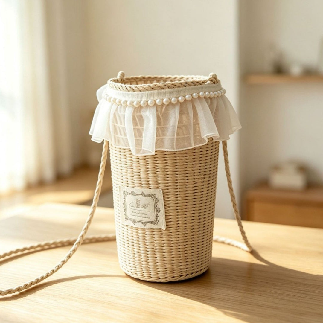 Decorative Woven Wall Planter Kalsten
