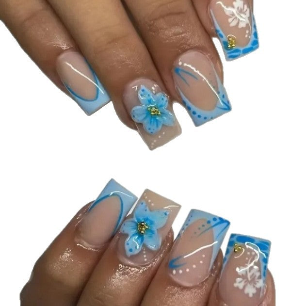 Elegant Long Acrylic Nail Extensions Kalsten