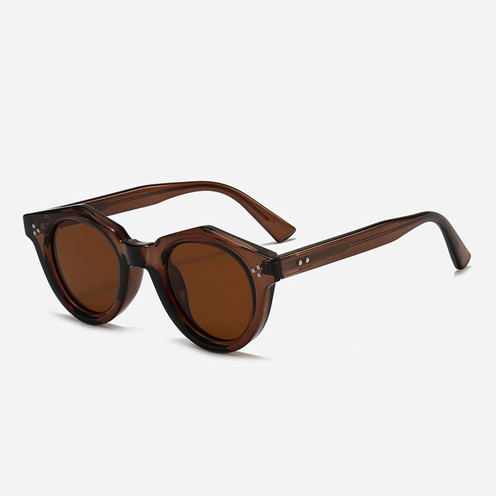 Women Designer Sunglasses with Polygonal Frame and Fashionable Accents Kalsten
