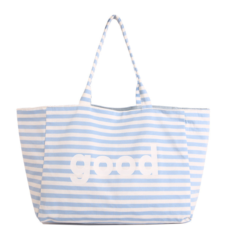 WoSpacious Canvas Beach Tote Bag Kalsten