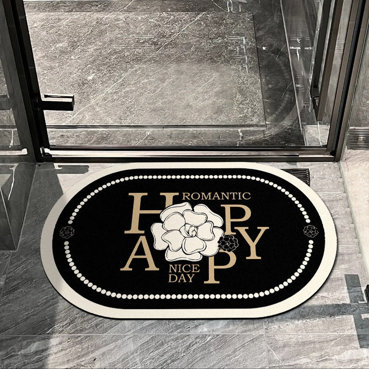 Decorative Floral Entryway Mat Kalsten