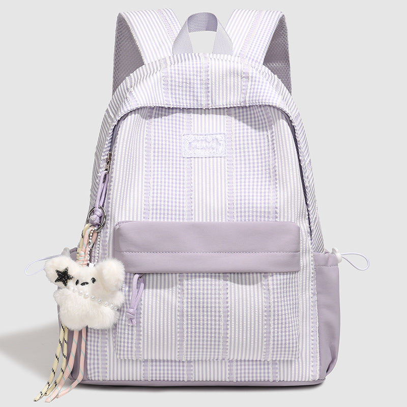 Stylish Striped Design Backpack Kalsten