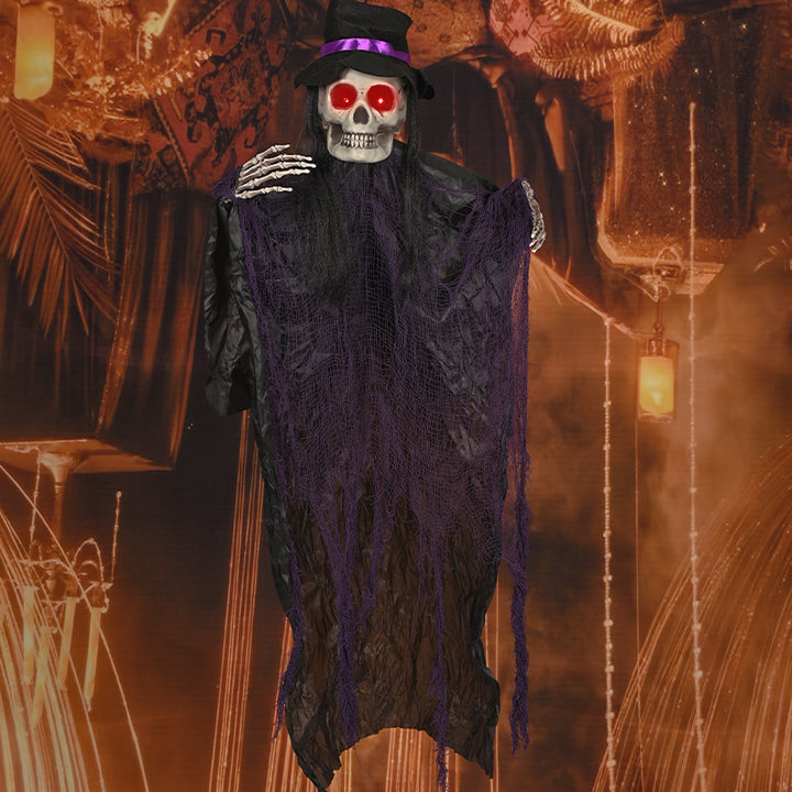 Animated Witch Skeleton Decoration Kalsten