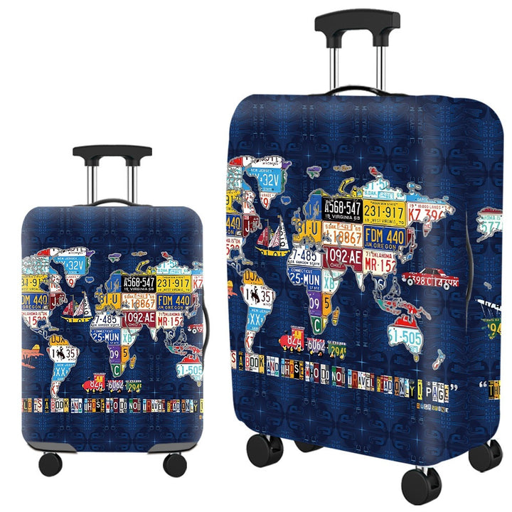 Whimsical Hedgehog Design Hard Shell Luggage Kalsten