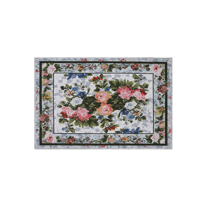 Floral Pattern Decorative Mat Kalsten