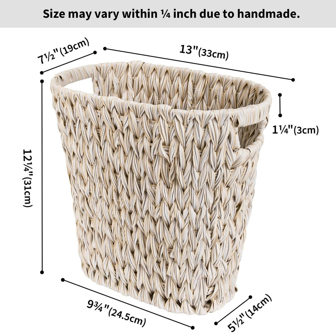 Woven Storage Basket with Handles Kalsten