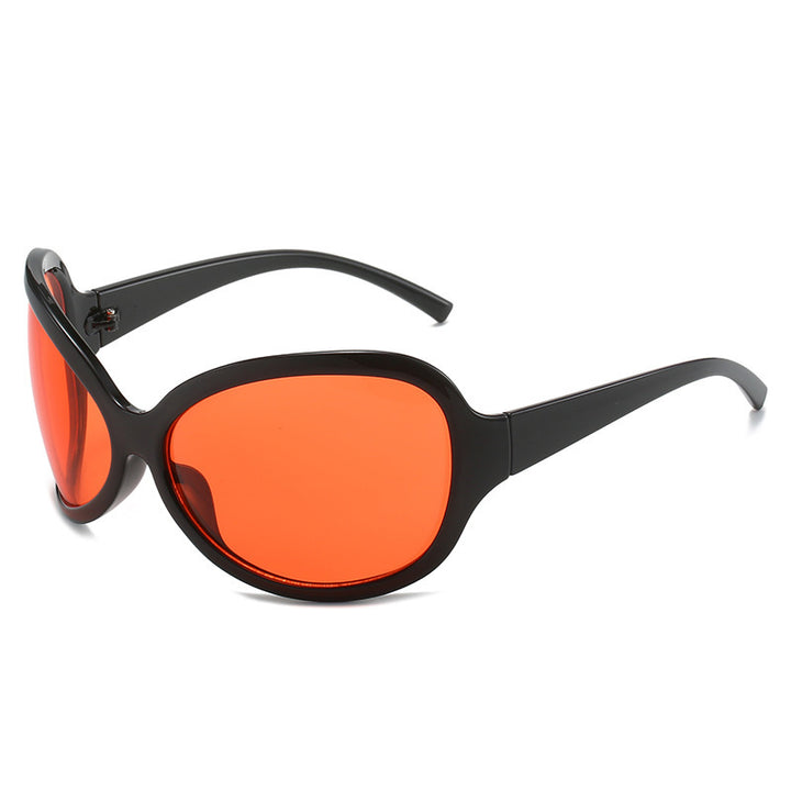 Stylish Oversized Shield Sunglasses Kalsten 1787812453