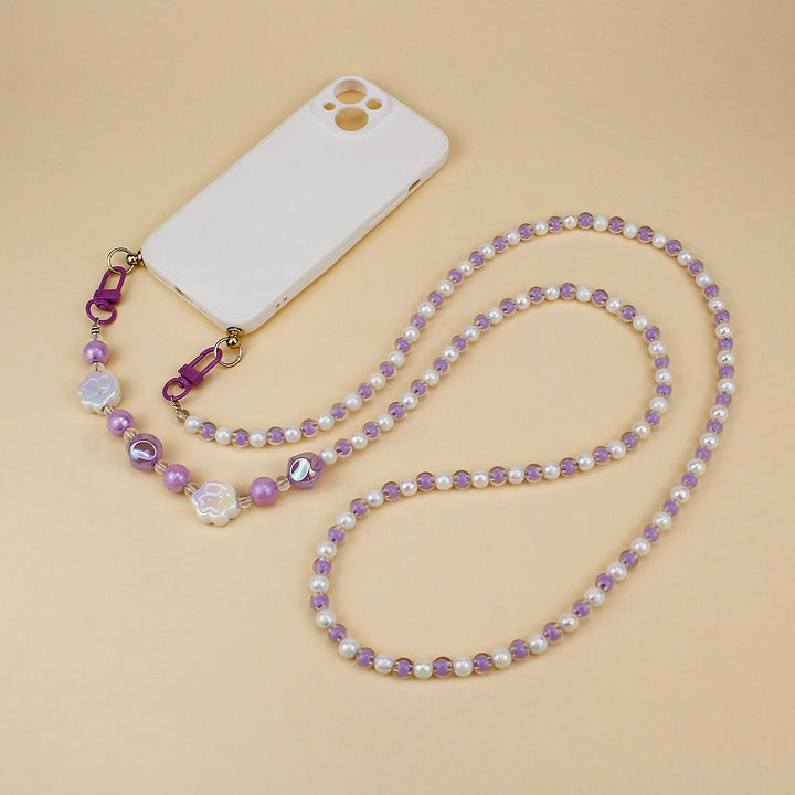 Elegant Pearl and Chain Necklace Kalsten