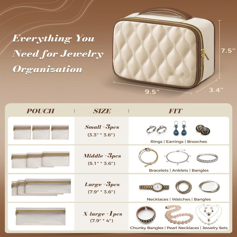 Elegant Jewelry Organizer Bag Kalsten