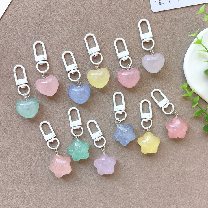 Keychain with Radiant Heart Kalsten