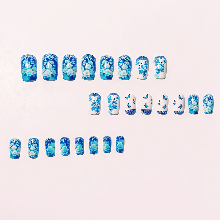 Creative Art Nails with Floral Design Kalsten