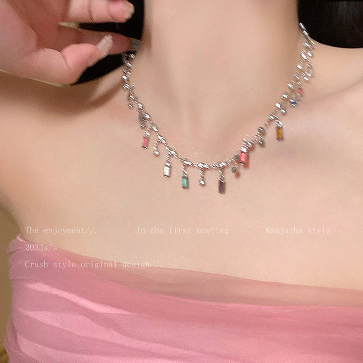Colorful Charm Statement Necklace Kalsten