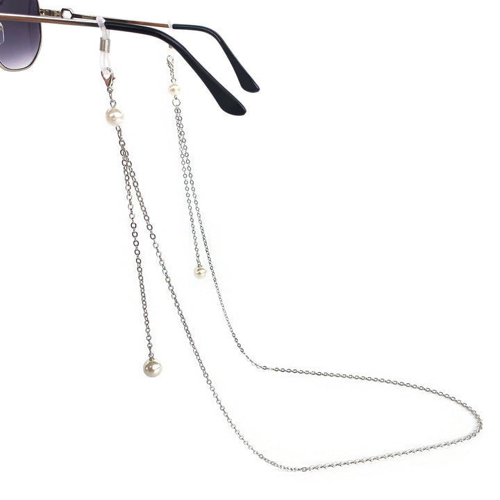 Elegant Pearl Accent Eyewear Chain Kalsten