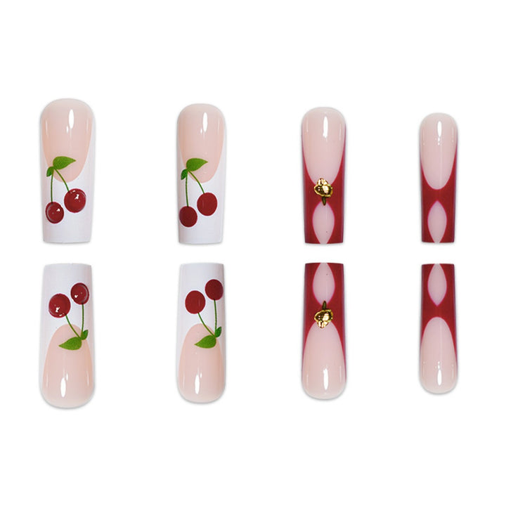 Artistic Long Nail Art Extensions Kalsten
