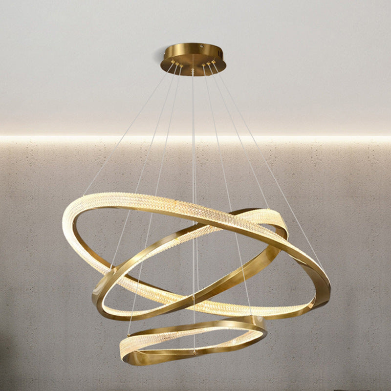 Modern Suspension Ring Chandelier