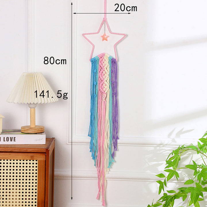 Celestial Macrame Wall Hanging Kalsten