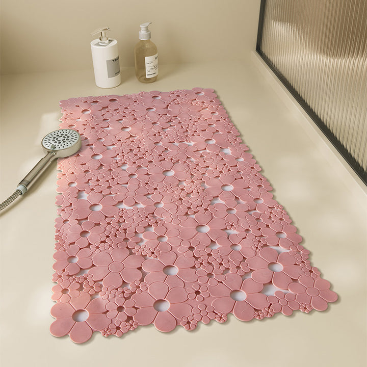 Floral Pattern Anti-Slip Bath Mat Kalsten