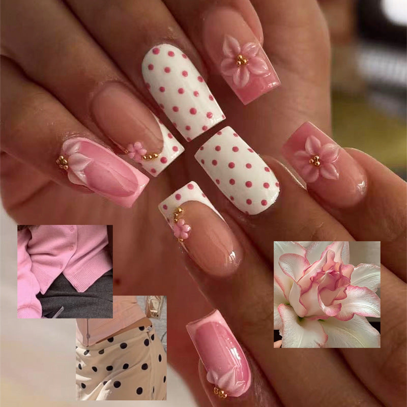 Floral Design Nail Tip Set Kalsten