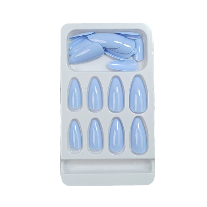 Premium Glossy Almond-Shaped Press-On Nail Set Kalsten