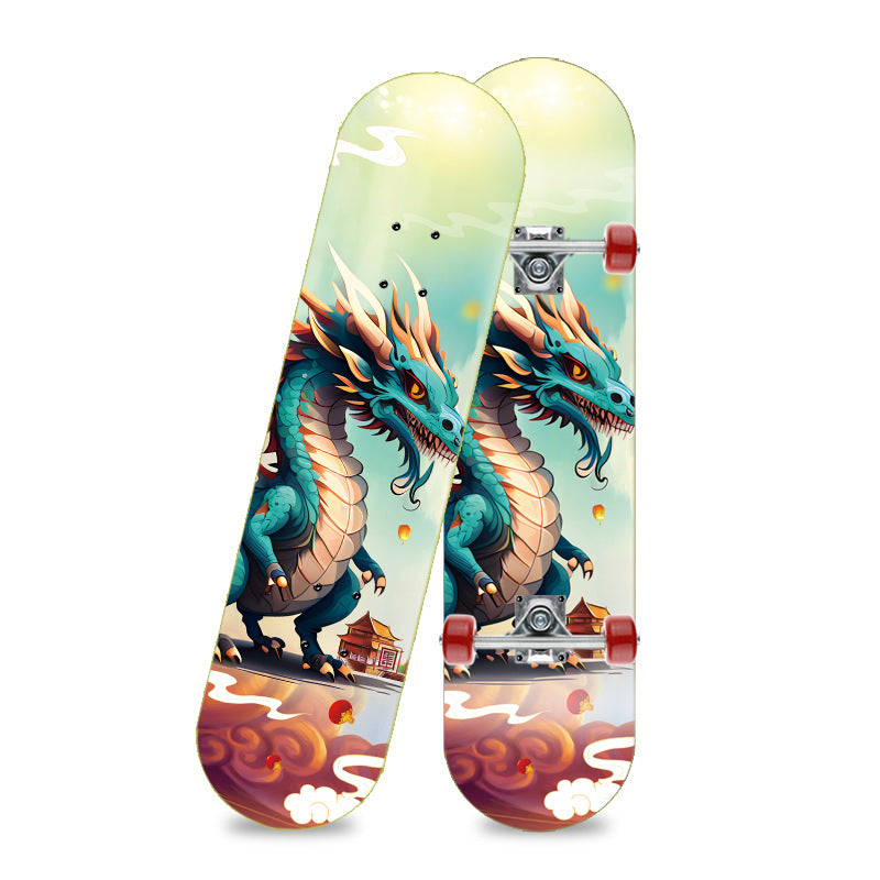 Unicorn Themed Skateboard Kalsten