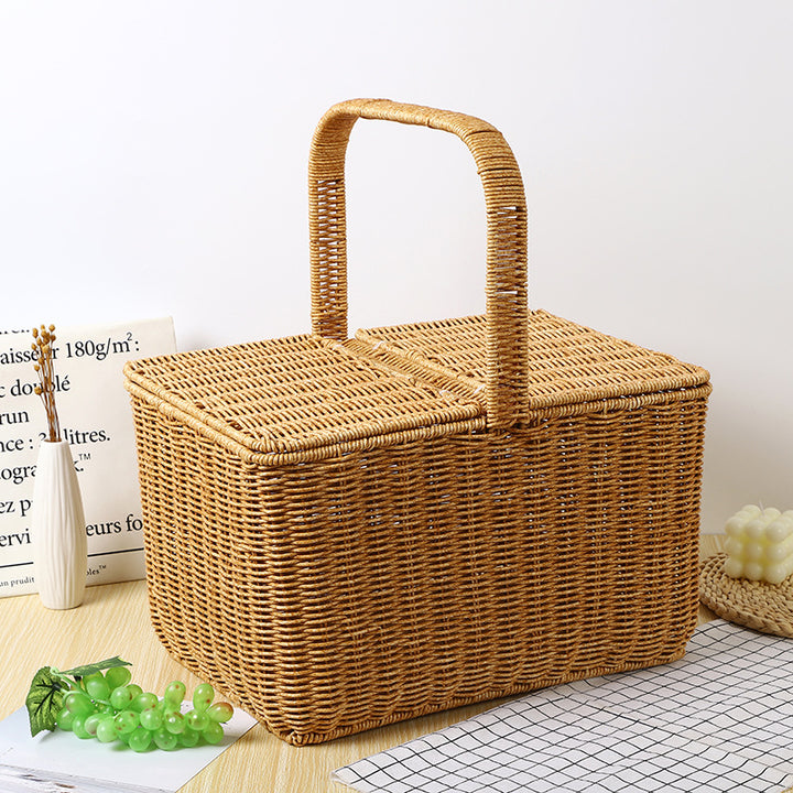 Woven Picnic Basket Kalsten