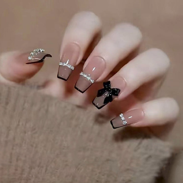 Elegant Floral Nail Art Extensions Kalsten