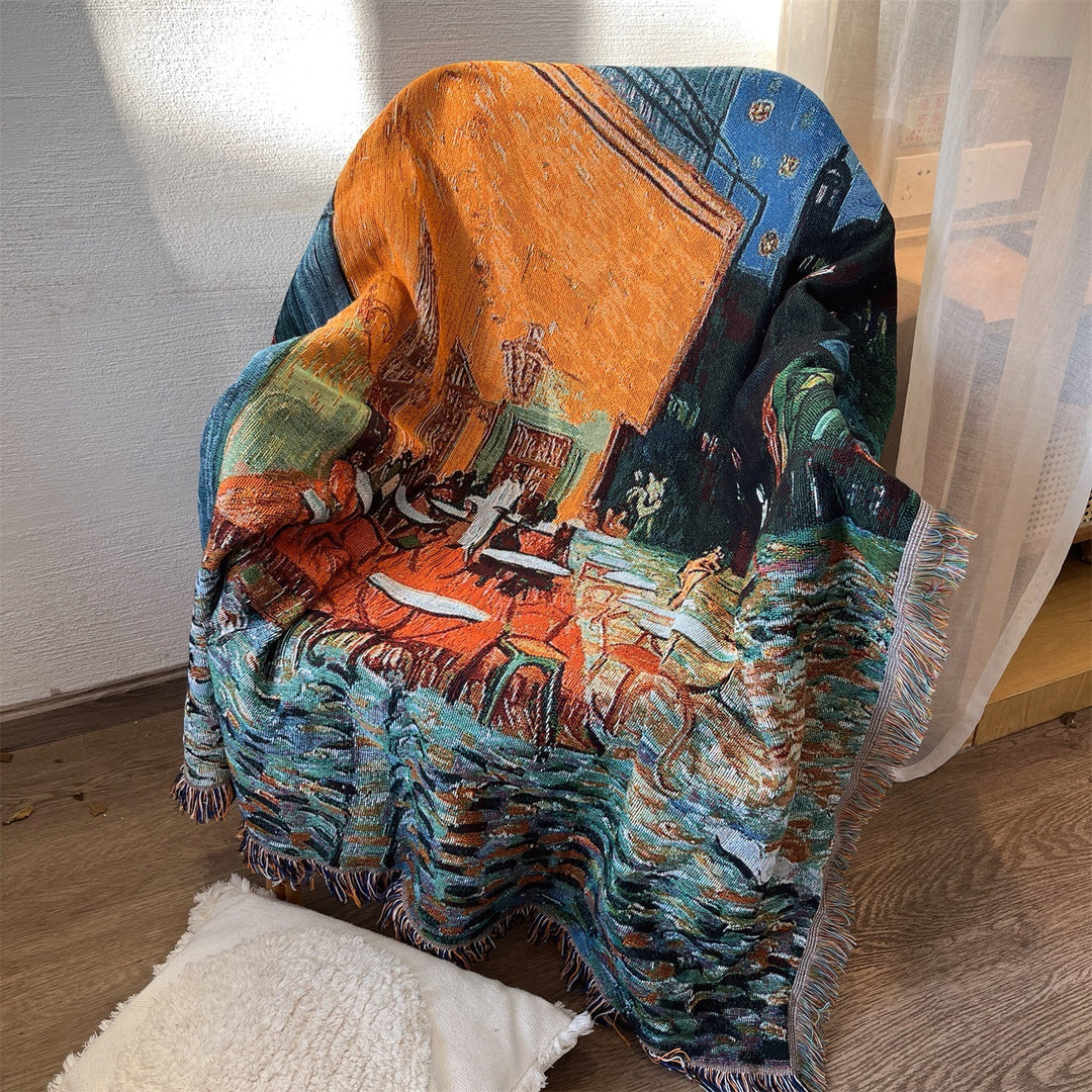 Artistic Tapestry Throw Blanket