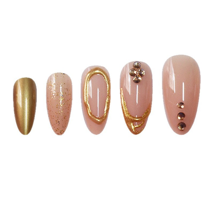 Glamorous 3D Decorative Press-On Nails Kalsten