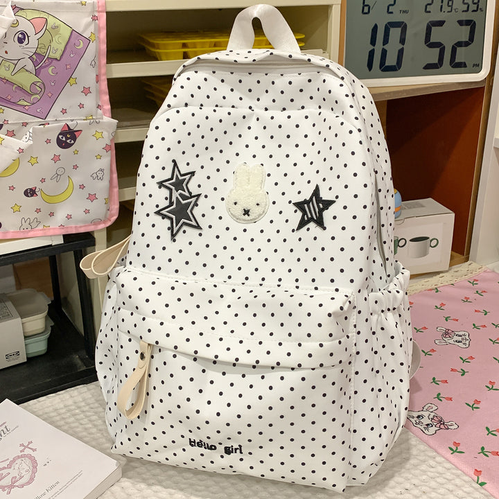 Fun-Themed Polka Dot Backpack Kalsten