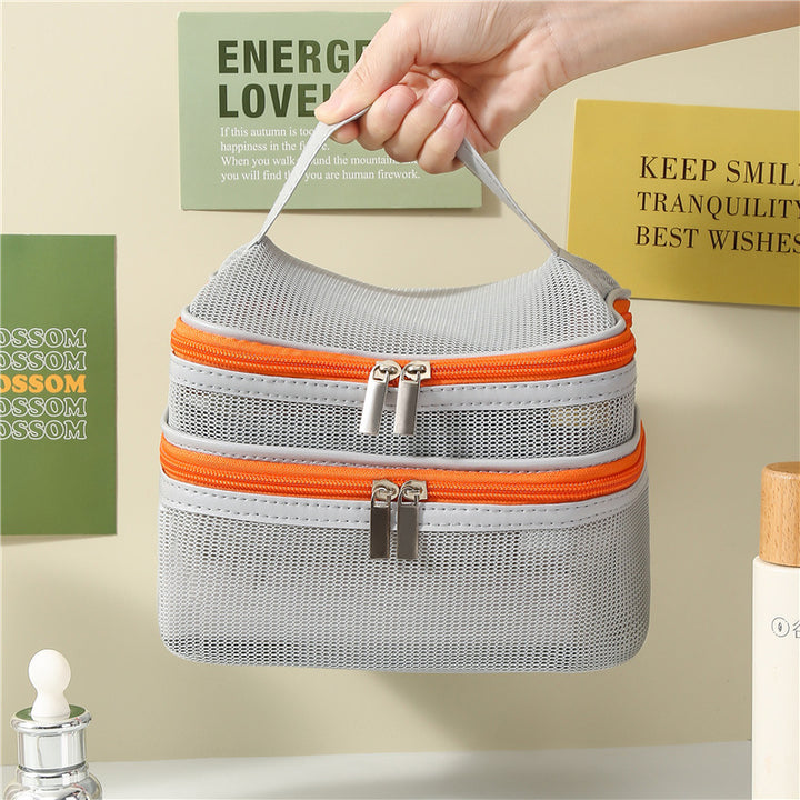 Dual Compartment Makeup Organizer Case Kalsten