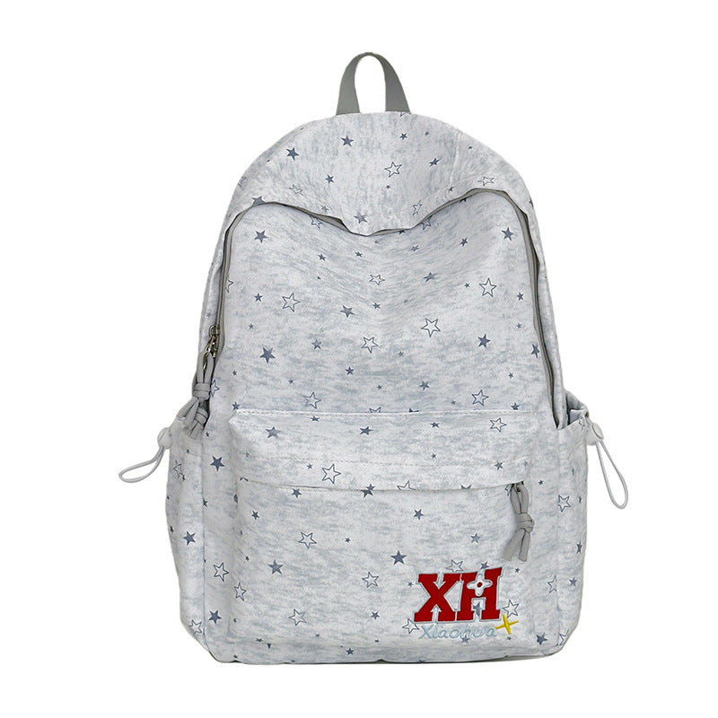 Casual Star-Embellished Backpack Kalsten 1791205546