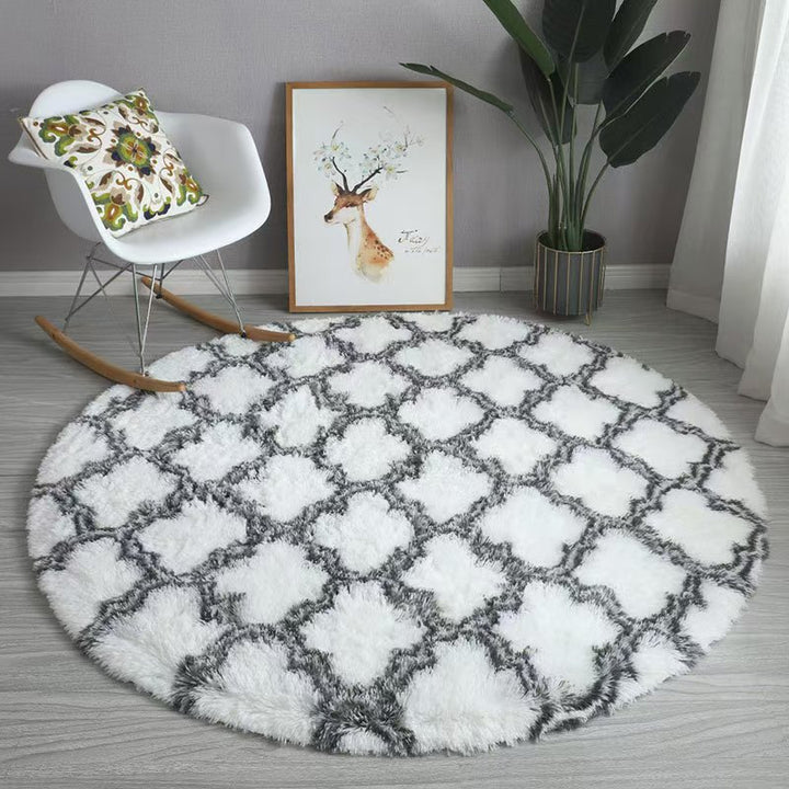 Soft Plush Round Area Rug Kalsten