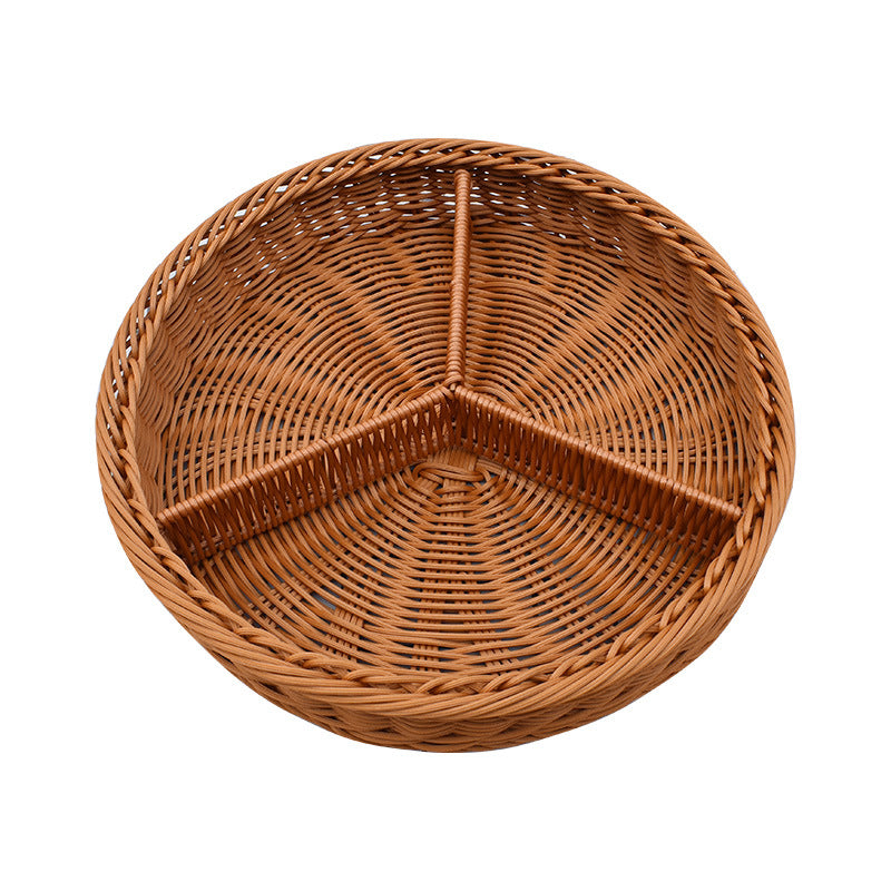 Multi-Compartment Woven Organizer Tray Kalsten