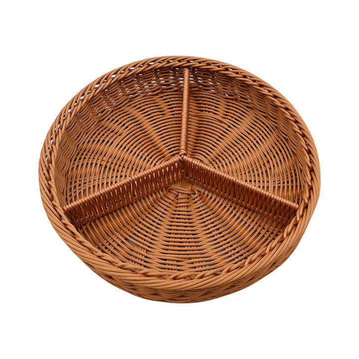 Multi-Compartment Woven Organizer Tray Kalsten