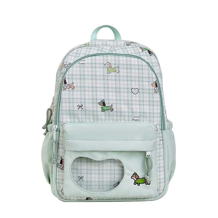 Backpack with Creative Music and Animal Motif Kalsten