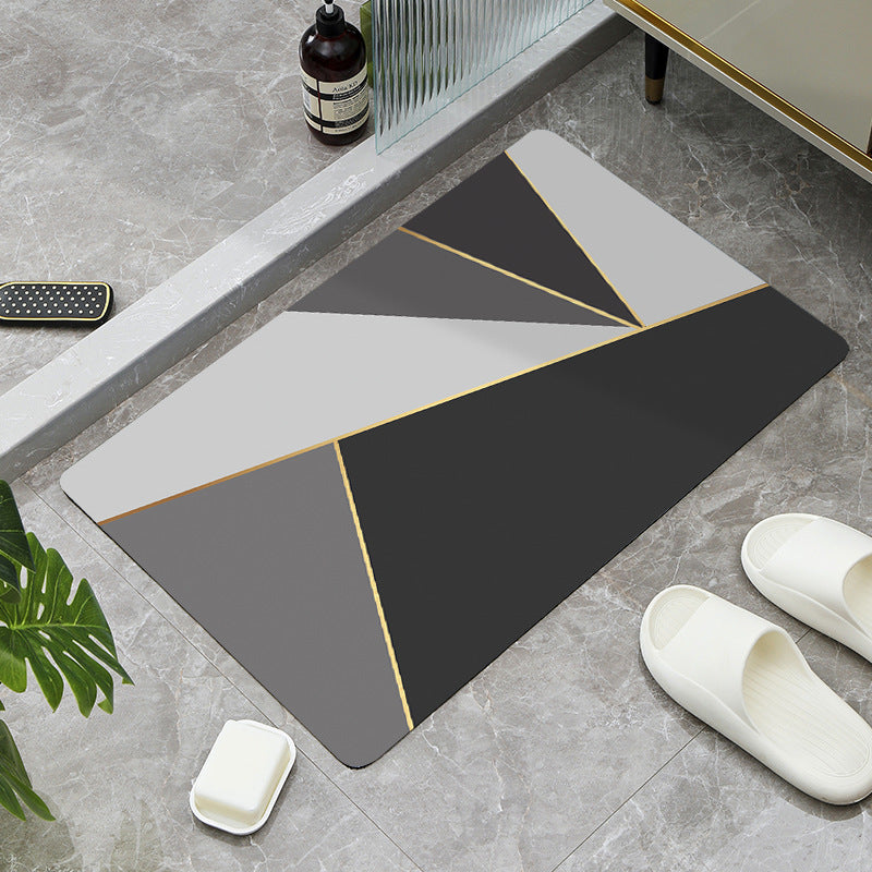 Modern Minimalist Bathroom Mat Kalsten