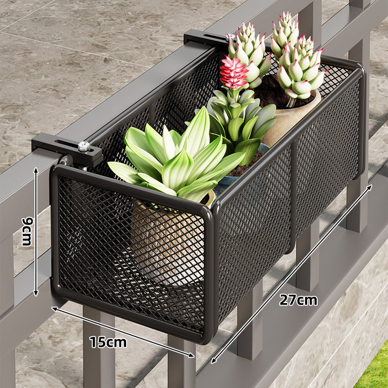 Balcony Rail Hanging Planter Box