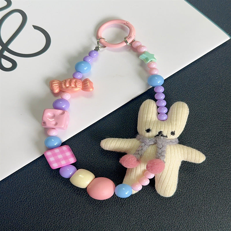 Cute Bunny-Themed Keychain Holder Kalsten