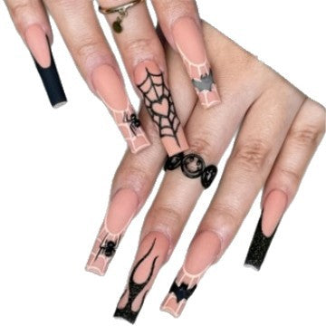 Artistic Halloween-Themed Nail Art Kalsten