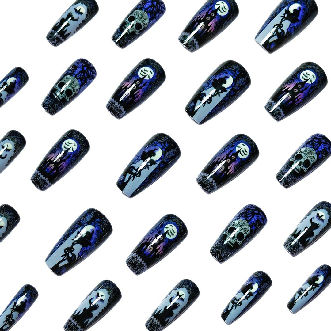 Creative Halloween Style Artificial Nails Kalsten