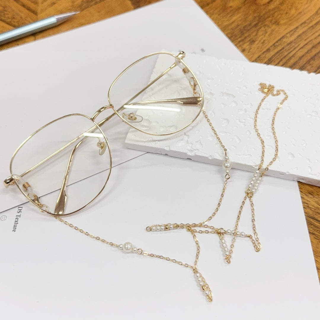 Elegant Pearl Chain Necklace Kalsten