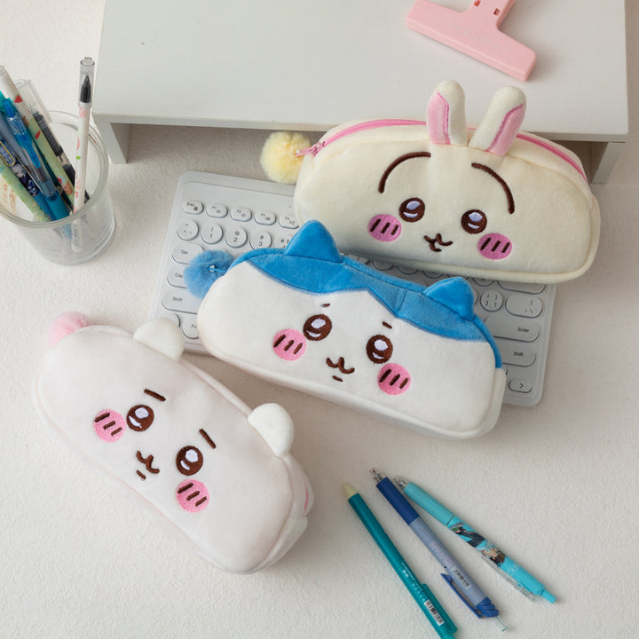 Plush Bunny-Shaped Pencil Case Kalsten
