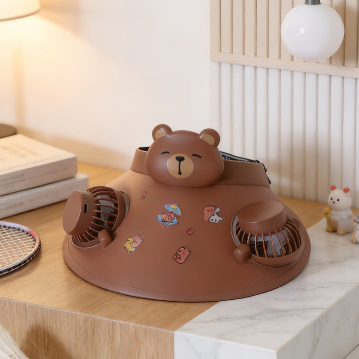 Ladies Comfortable Table Fan with Playful Design Kalsten